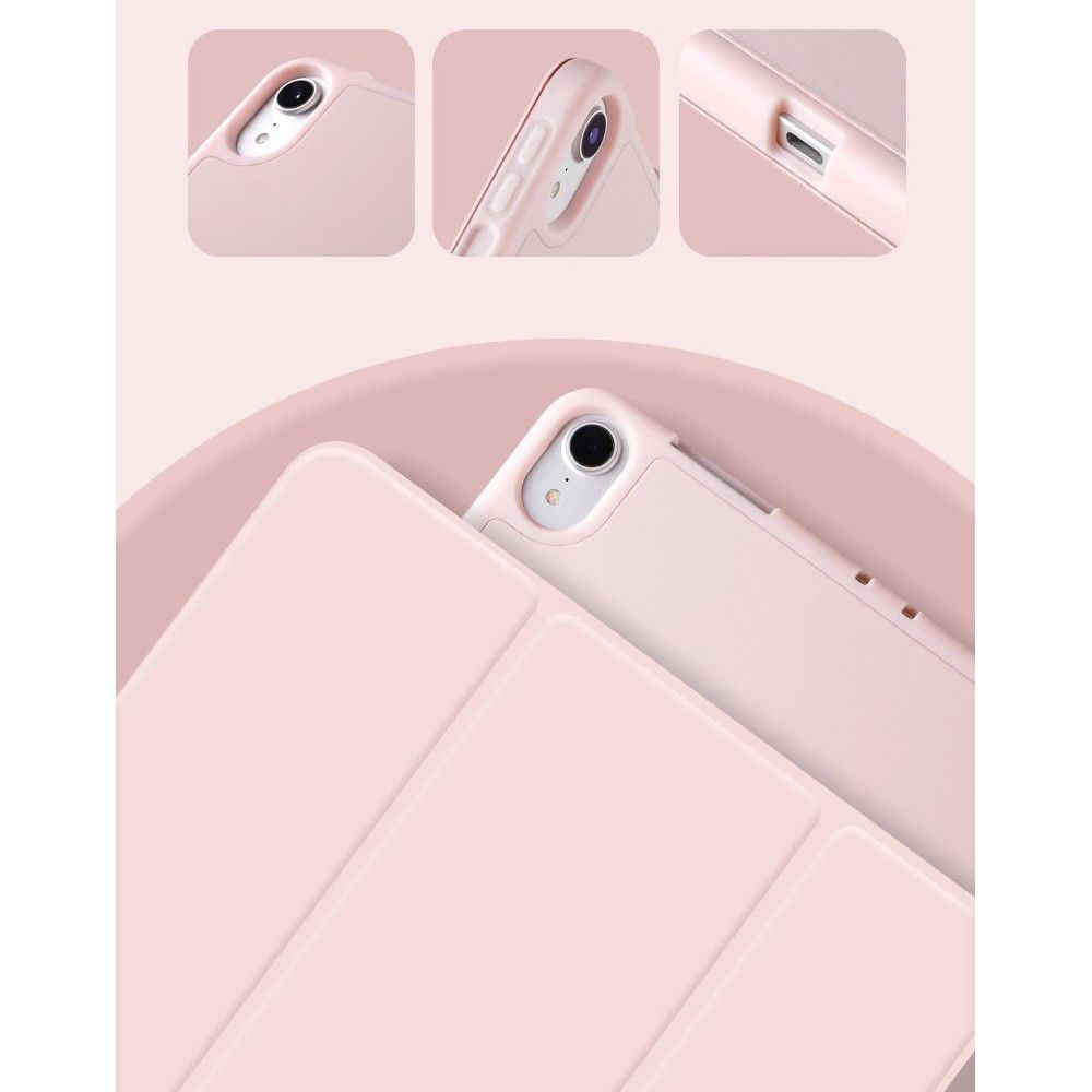 Tech-Protect Tech-Protect iPad 10.2 2019/2020/2021 Fodral Med Pennhållare Rosa