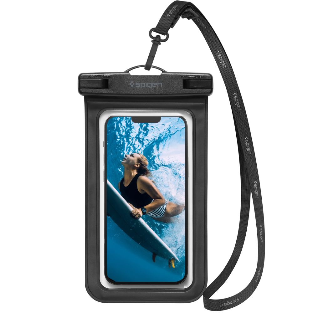 Spigen Spigen Universal Vattentät Påse / Mobilväska Svart