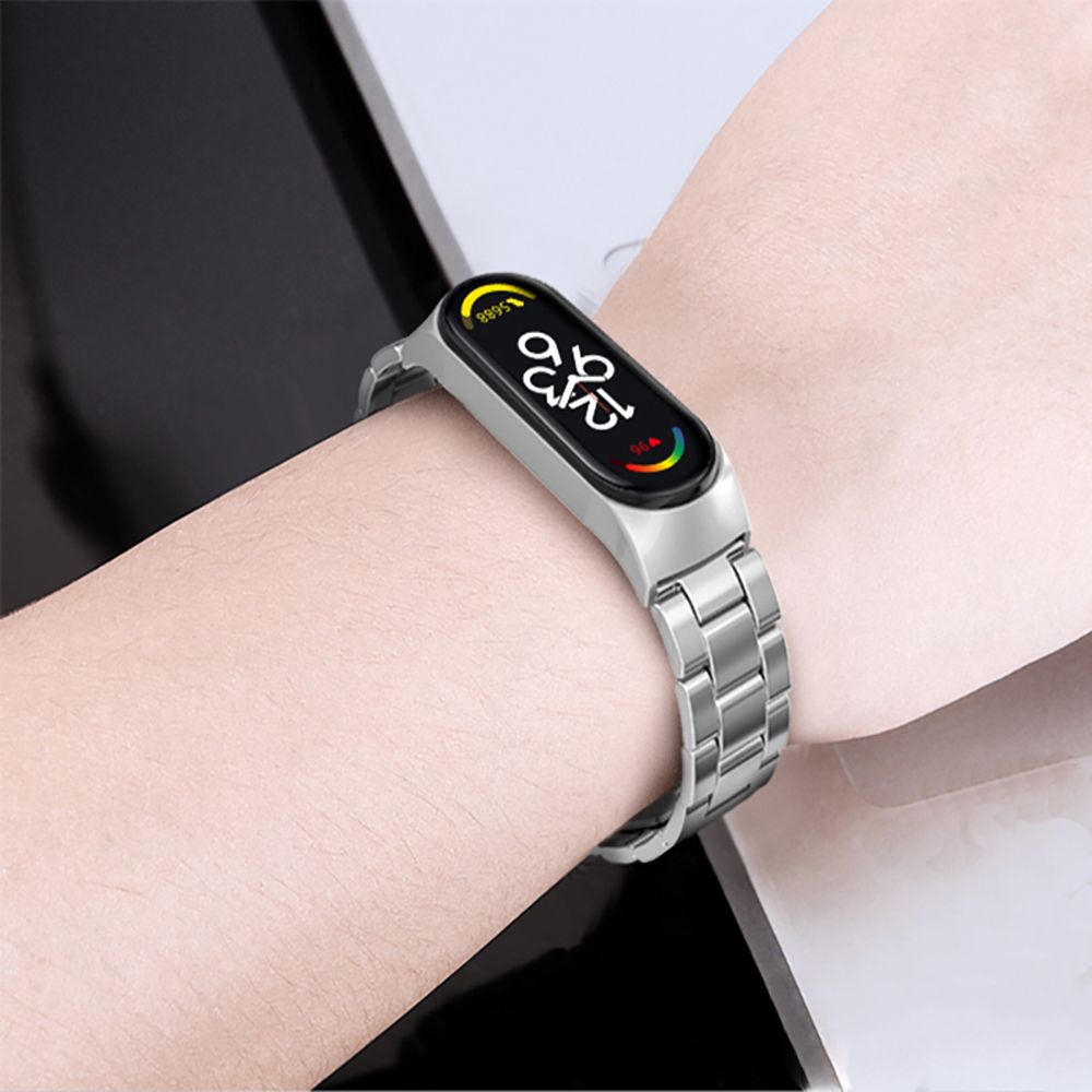 Tech-Protect Tech-Protect Lyxigt Metallarmband Xiaomi Mi Smart Band 7 Roséguld