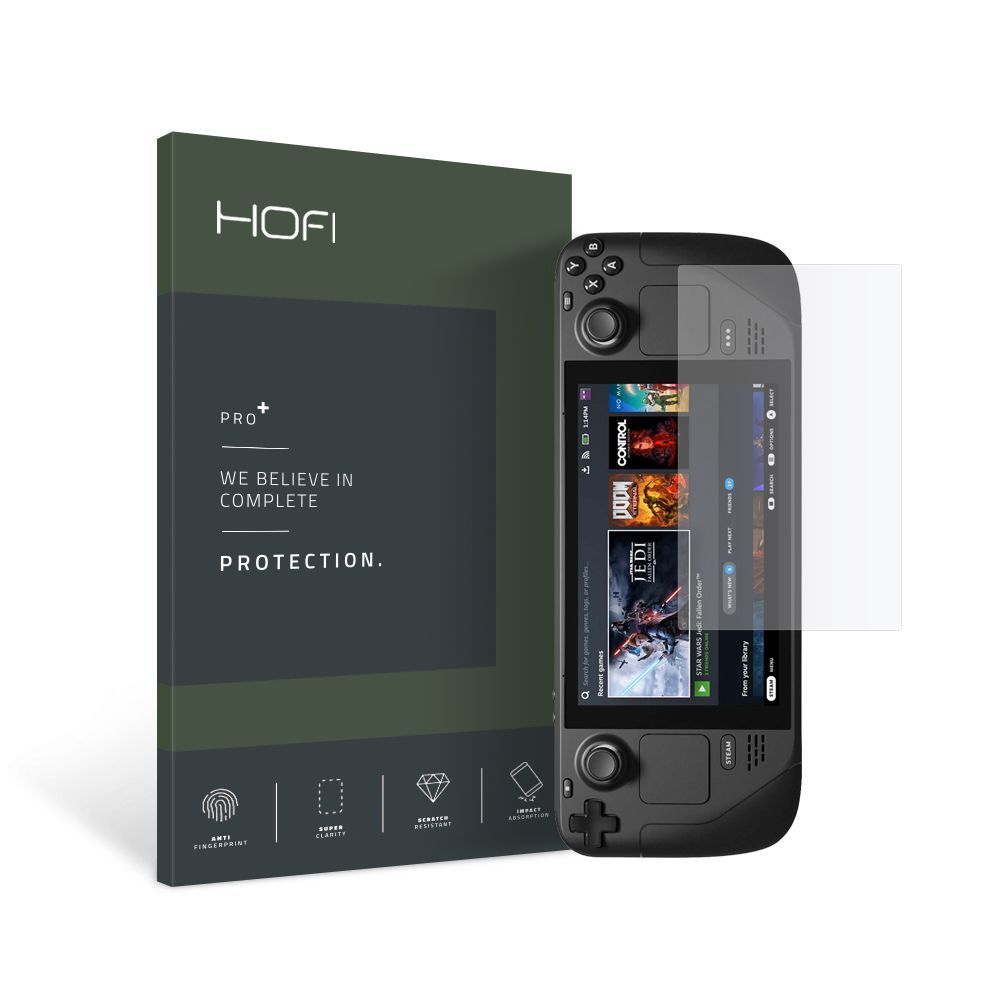 HOFI HOFI Steam Deck/OLED Skärmskydd Pro+ Härdat Glas Transparent