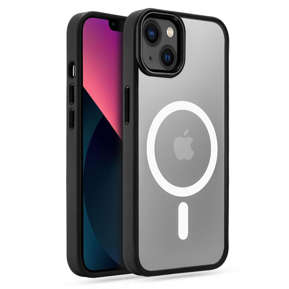 Tech-Protect Tech-Protect iPhone 13 Skal MagMat MagSafe Svart/Transparent