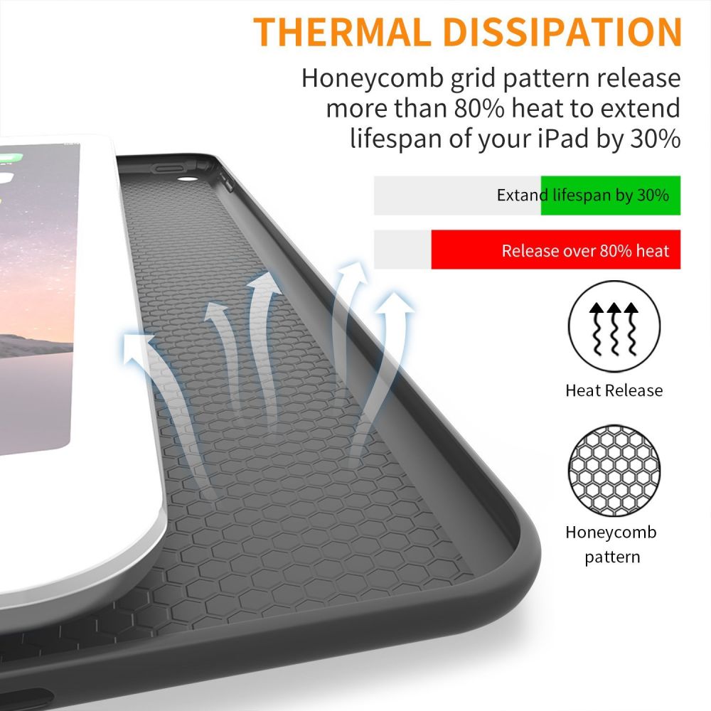 Tech-Protect Tech-Protect iPad 9.7 2017/2018 Fodral SmartCase Svart