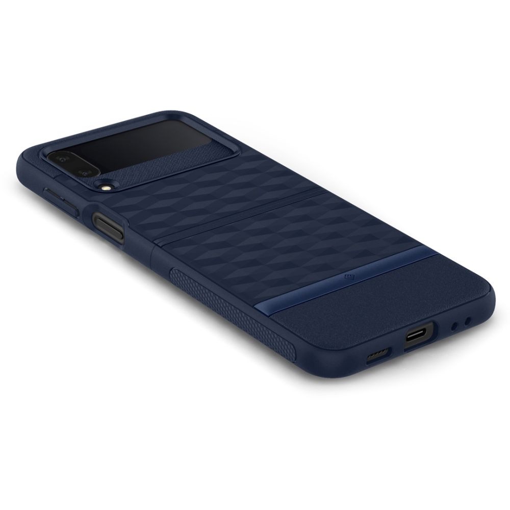 Spigen Spigen Caseology Samsung Galaxy Z Flip 4 Skal Parallax Blå