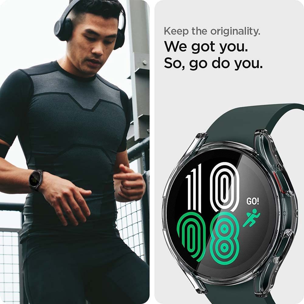 Spigen Spigen Galaxy Watch 4/5 44 mm Skal Ultra Hybrid Transparent