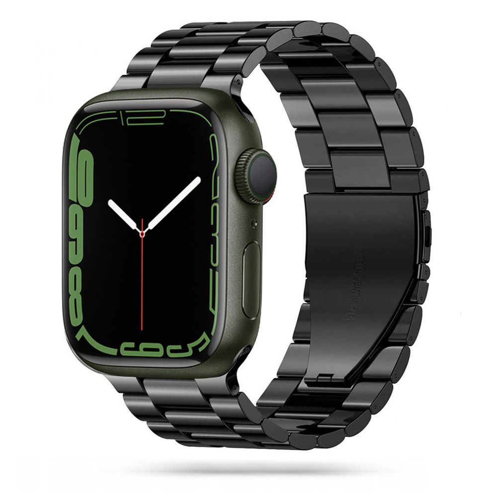 Tech-Protect Tech-Protect Apple Watch 42/44/45/46/49 mm Armband Stainless Svart