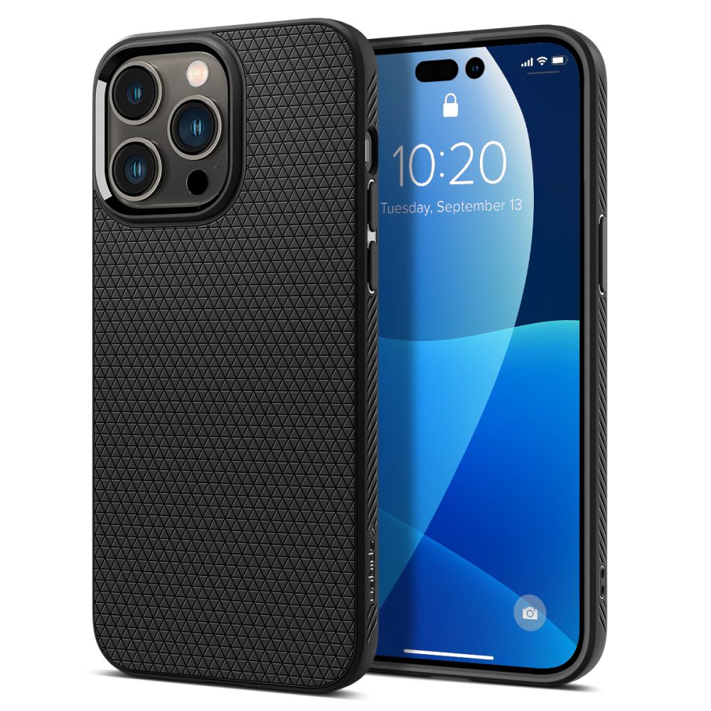 Spigen Spigen iPhone 14 Pro Max Skal Liquid Air Matt Svart