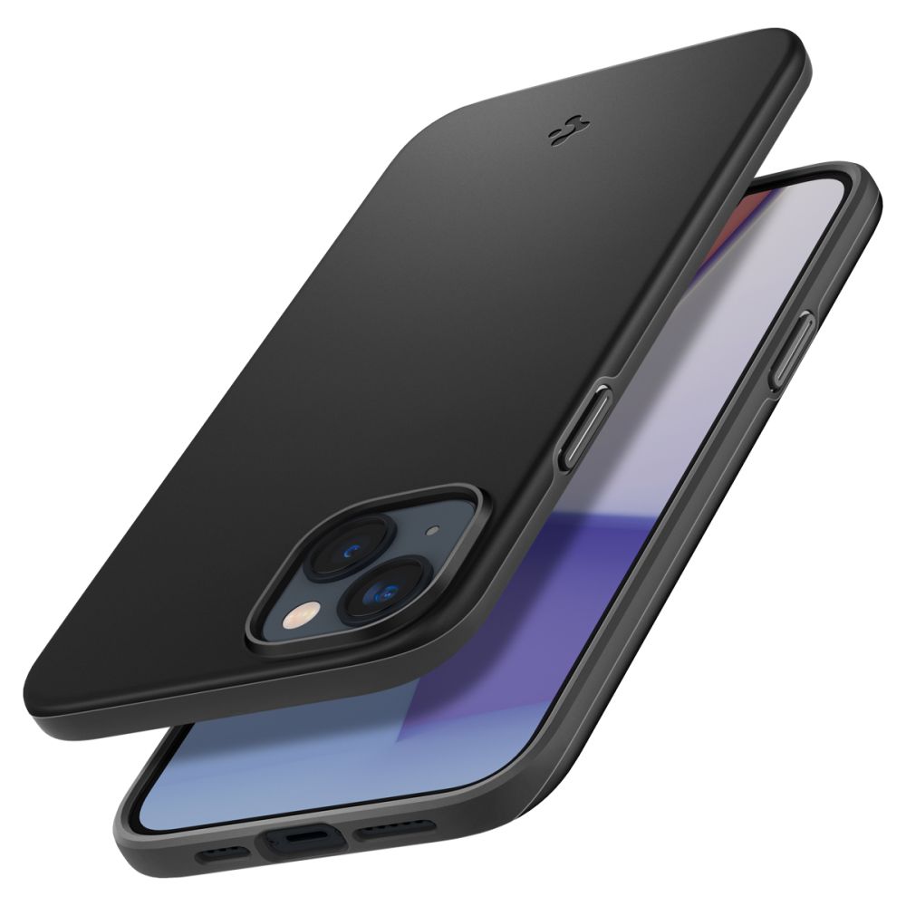 Spigen Spigen iPhone 15 Plus / 14 Plus Skal Thin Fit Svart