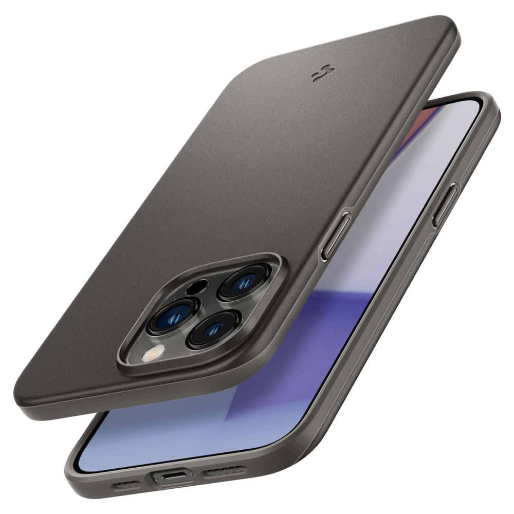 Spigen Spigen iPhone 14 Pro Max Skal Thin Fit Gunmetal