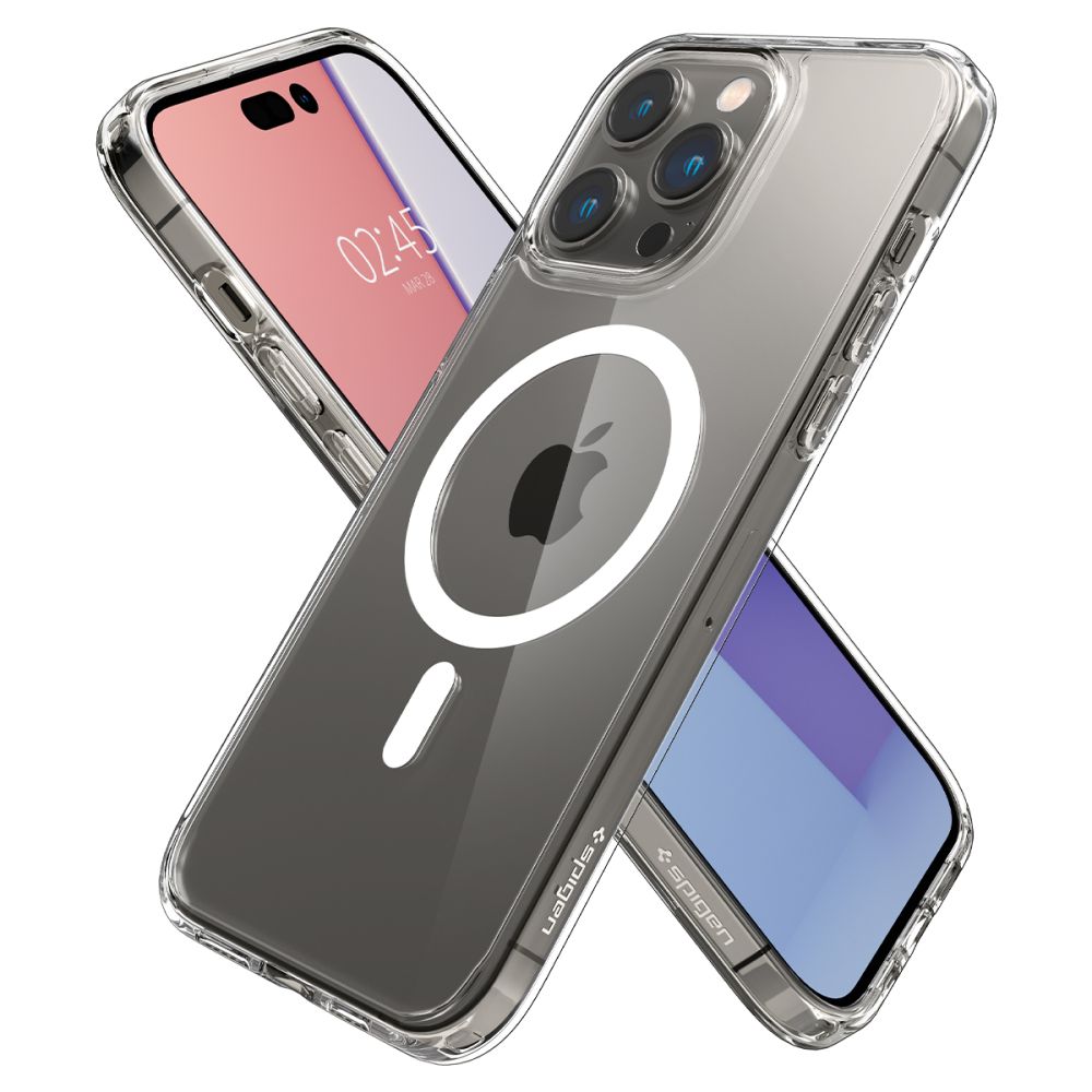 Spigen Spigen iPhone 14 Pro Skal Ultra Hybrid Mag MagSafe Vit