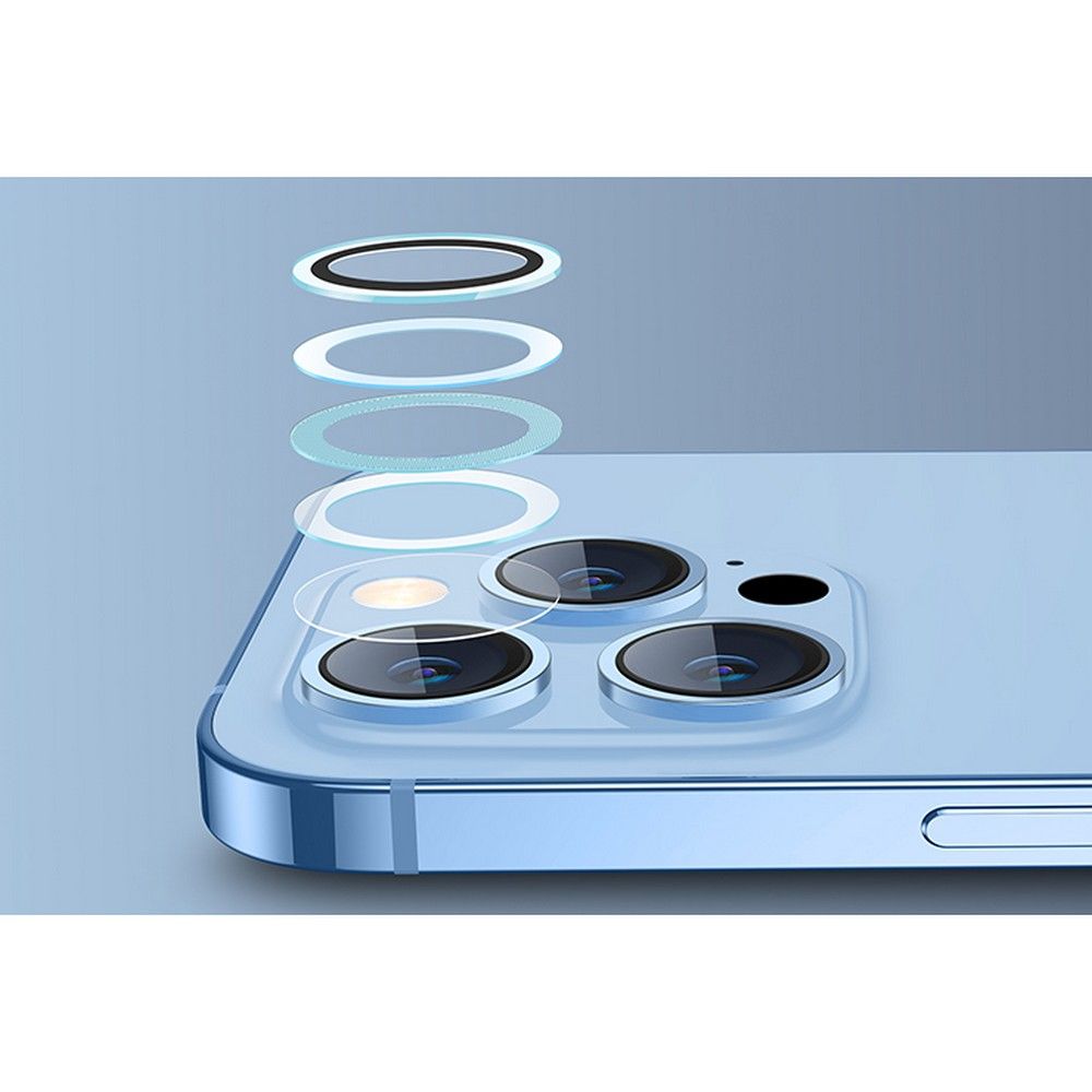 ESR ESR iPhone 14 Pro / 14 Pro Max Linsskydd Härdat Glas Svart