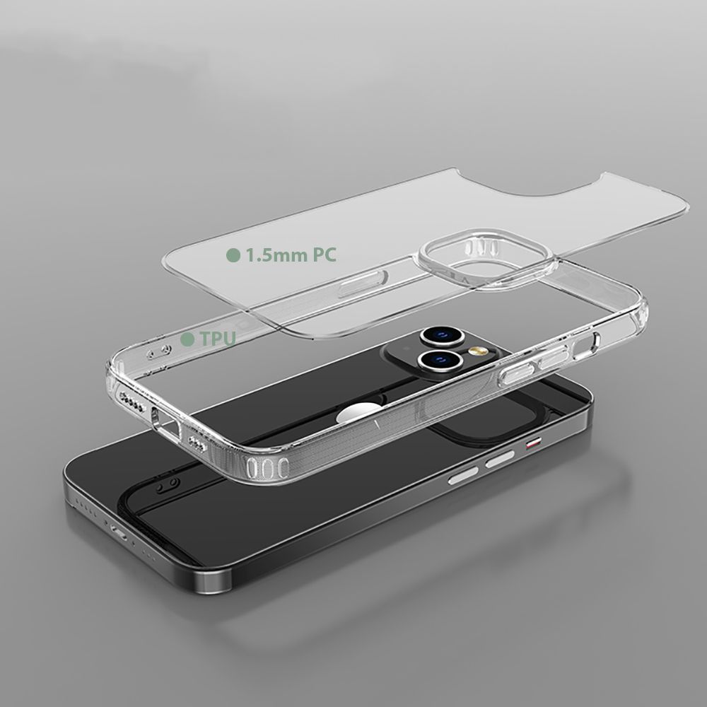 Tech-Protect Tech-Protect iPhone 14 Skal FlexAir Hybrid Transparent