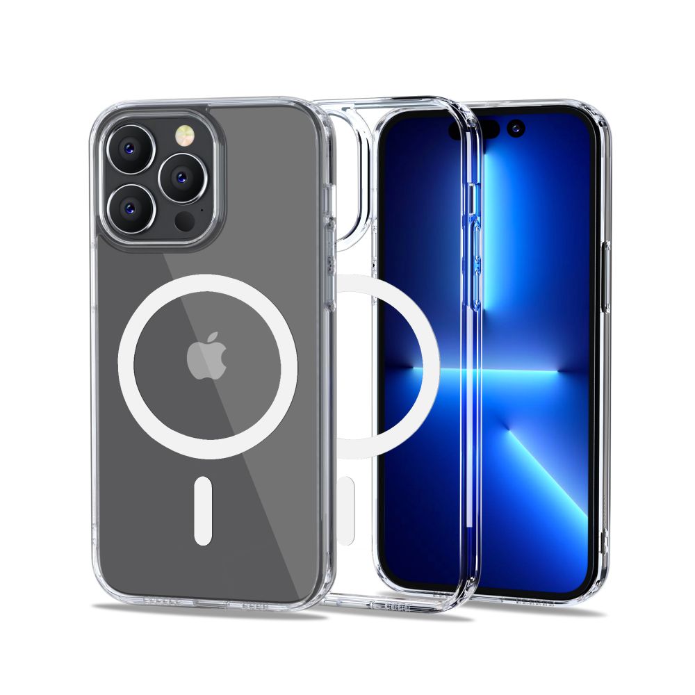 Tech-Protect Tech-Protect iPhone 14 Pro Max Skal FlexAir Hybrid MagSafe Transparent