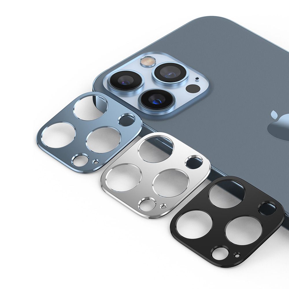 HOFI HOFI iPhone 13 Pro / 13 Pro Max Linsskydd Pro+ Aluminium Blå