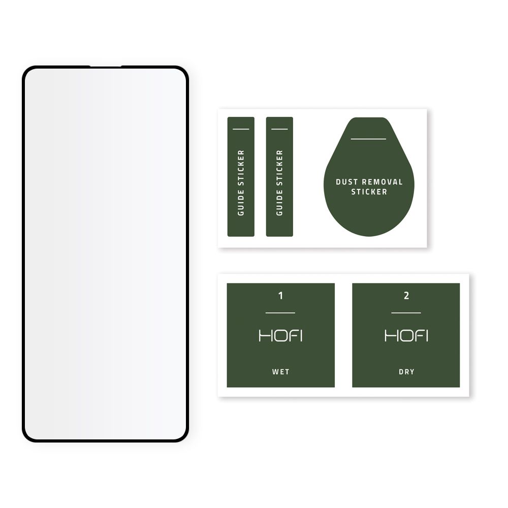 HOFI HOFI Galaxy A52 / A52s Skärmskydd Pro+ Heltäckande Härdat Glas