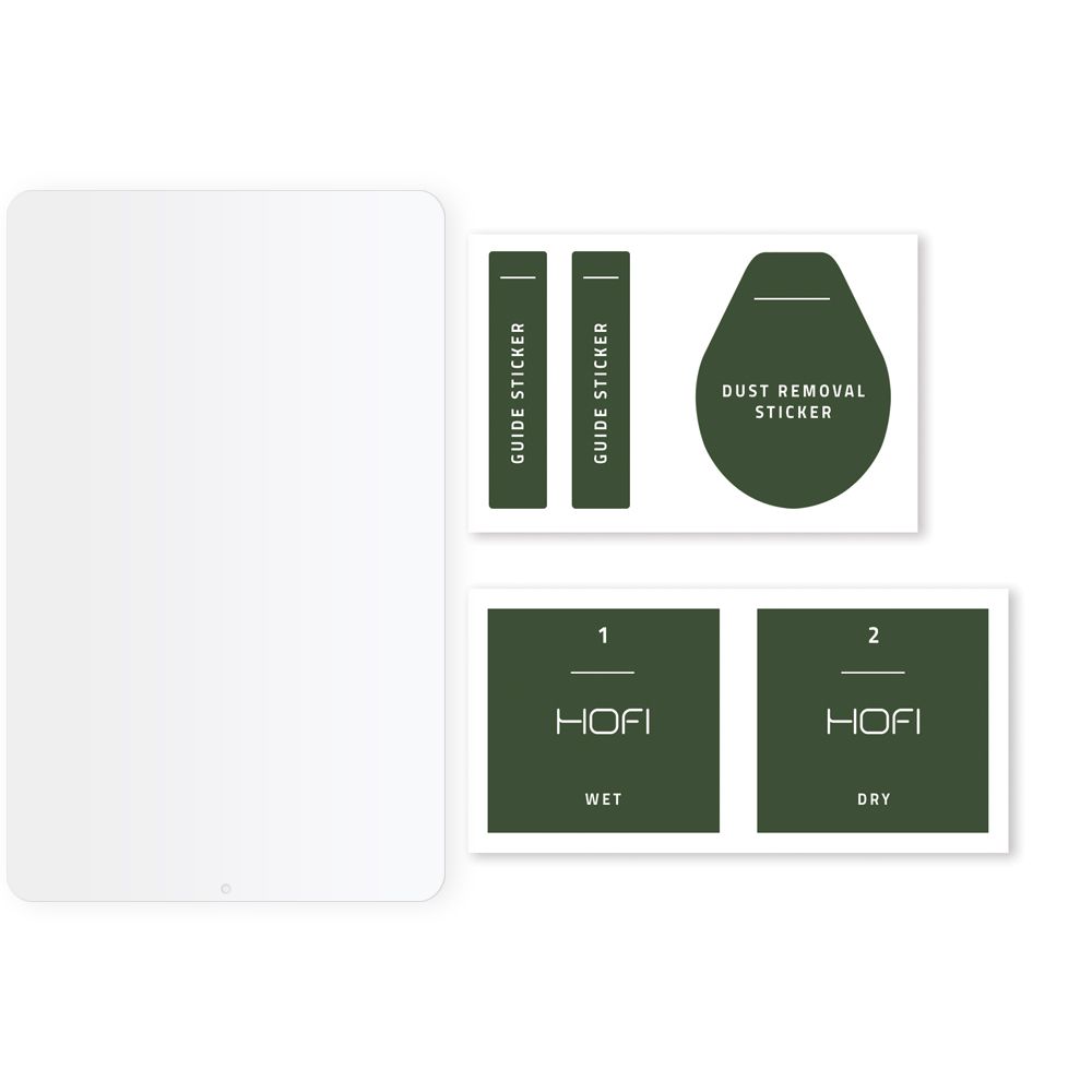 HOFI HOFI Lenovo Tab M10 2nd Gen Skärmskydd Pro+ Härdat Glas
