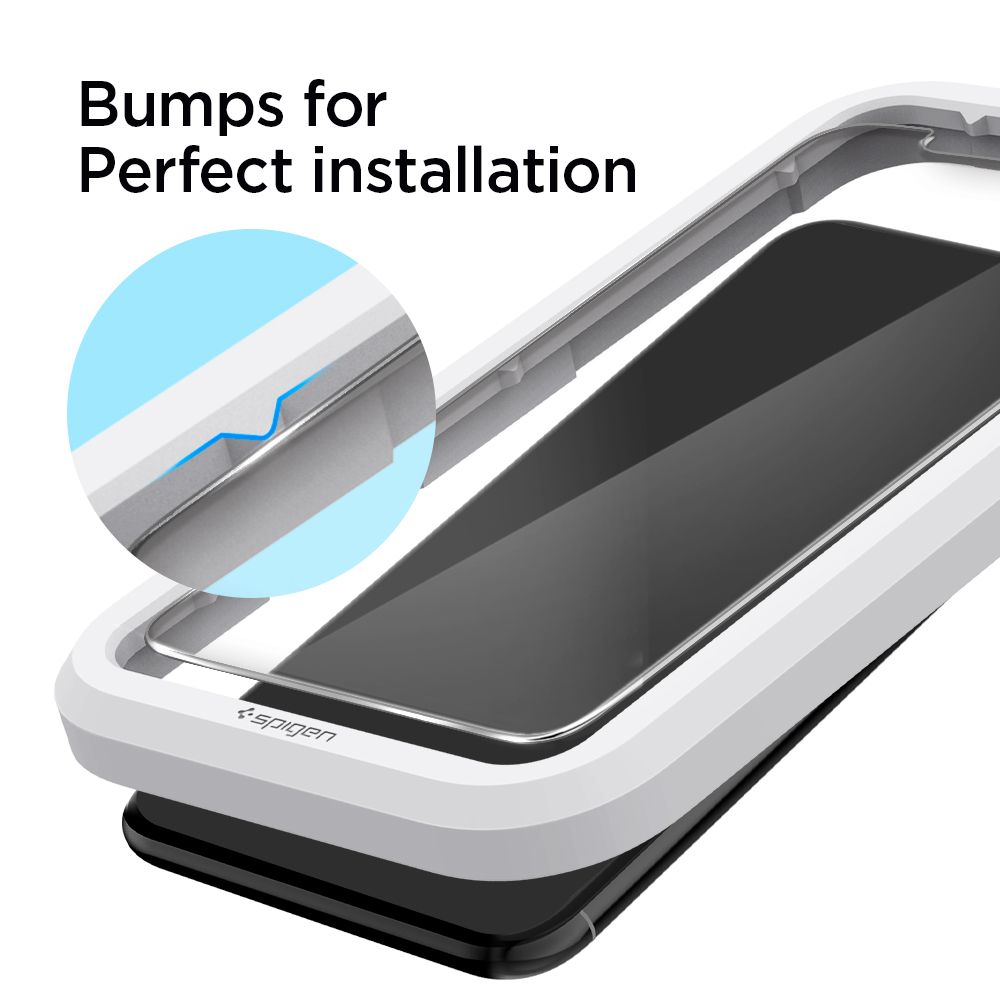 Spigen Spigen iPhone 11/ XR 2-PACK ALM Glas.tR Slim Härdat Glas