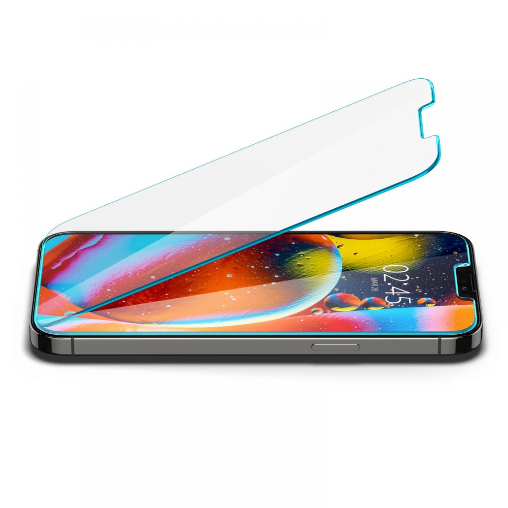 Spigen Spigen iPhone 17e/16e/14/13/13 Pro Skärmskydd Slim Glas.tR Härdat Glas