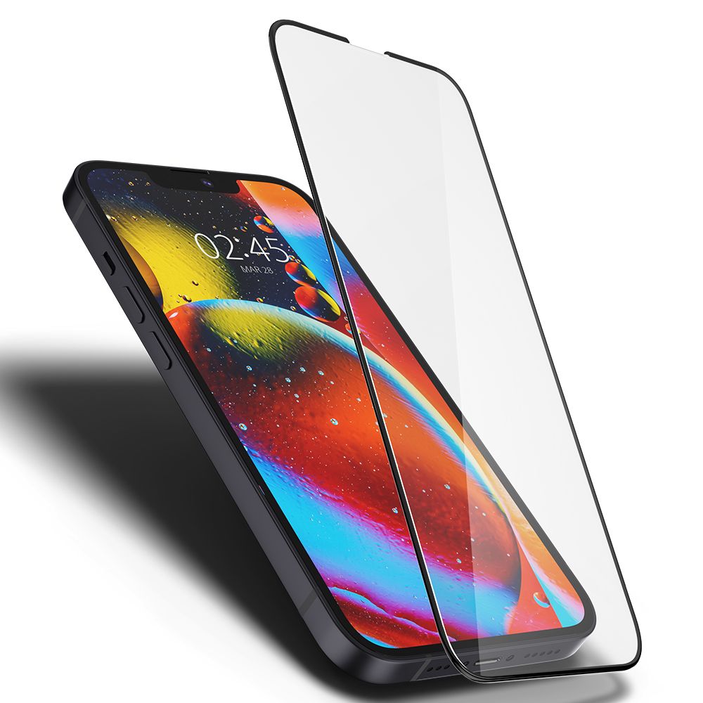 Spigen Spigen iPhone 17e/16e/14/13/13 Pro Skärmskydd Glass FC Härdat Glas