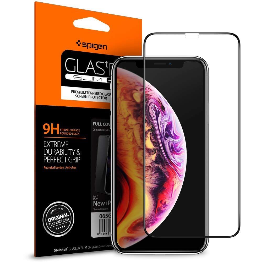 Spigen Spigen iPhone 11 Pro / X/Xs Skärmskydd Glass FC Härdat Glas