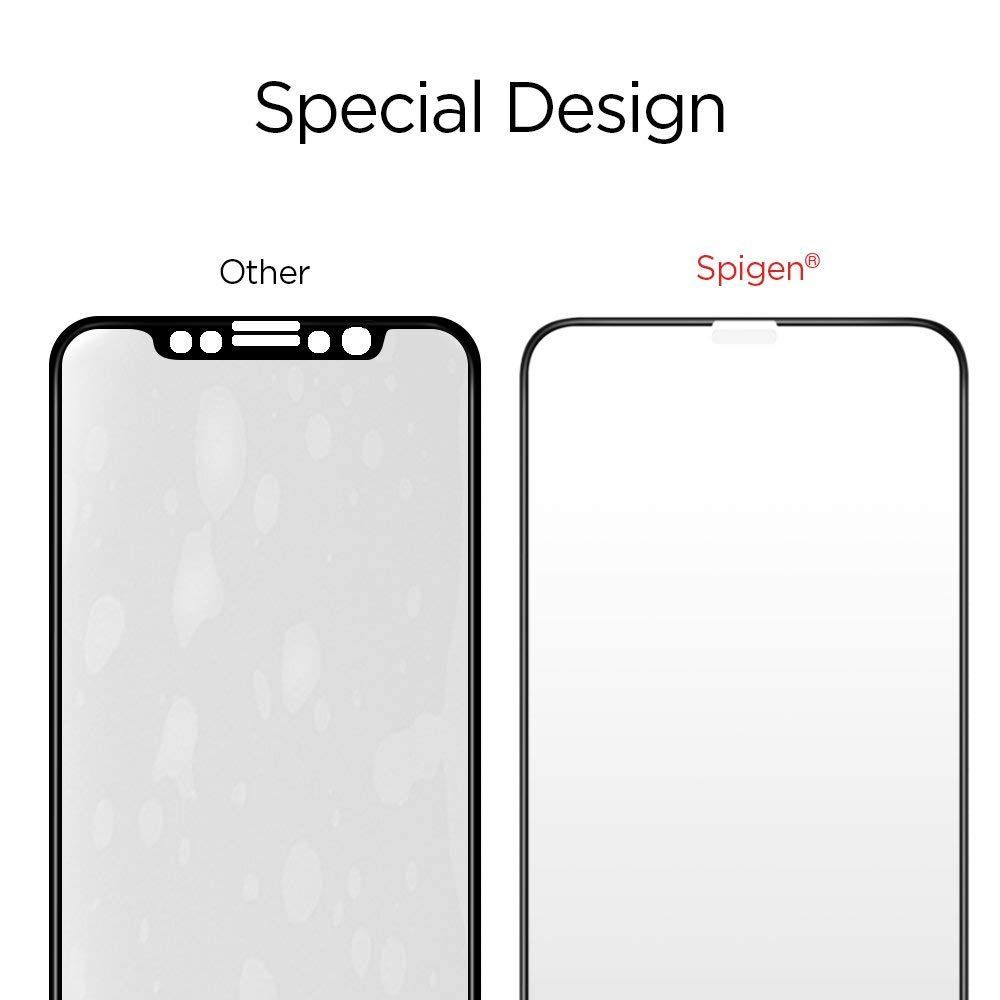 Spigen Spigen iPhone 11 Pro / X/Xs Skärmskydd Glass FC Härdat Glas
