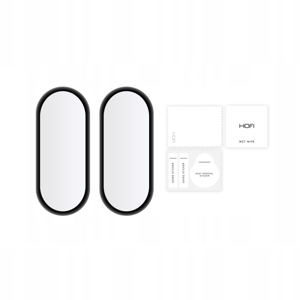 HOFI HOFI Xiaomi Mi Smart Band 7 2-PACK Skärmskydd Hybrid Glas