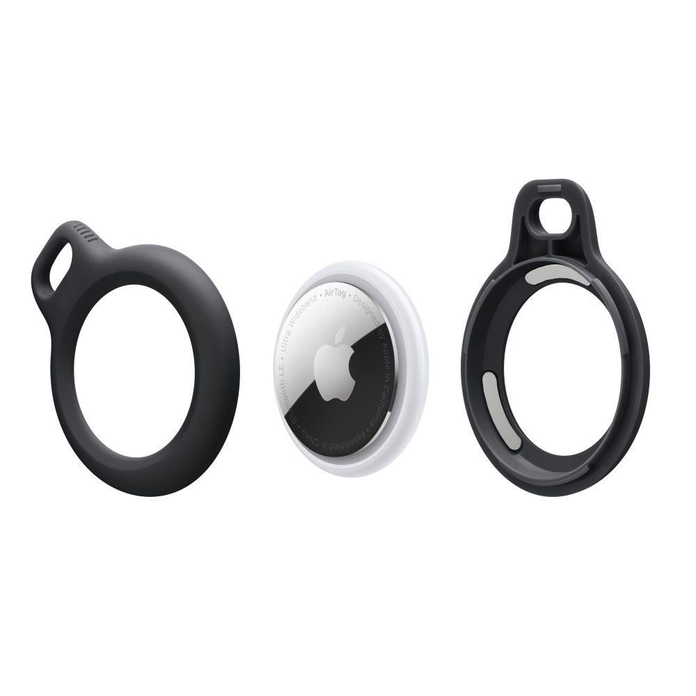Tech-Protect Tech-Protect Apple AirTag 2/1 Hållare Rough Chain Svart