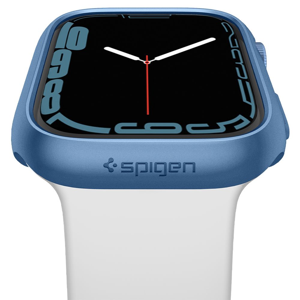 Spigen Spigen Apple Watch 7/8 45 mm Skal Thin Fit Blå