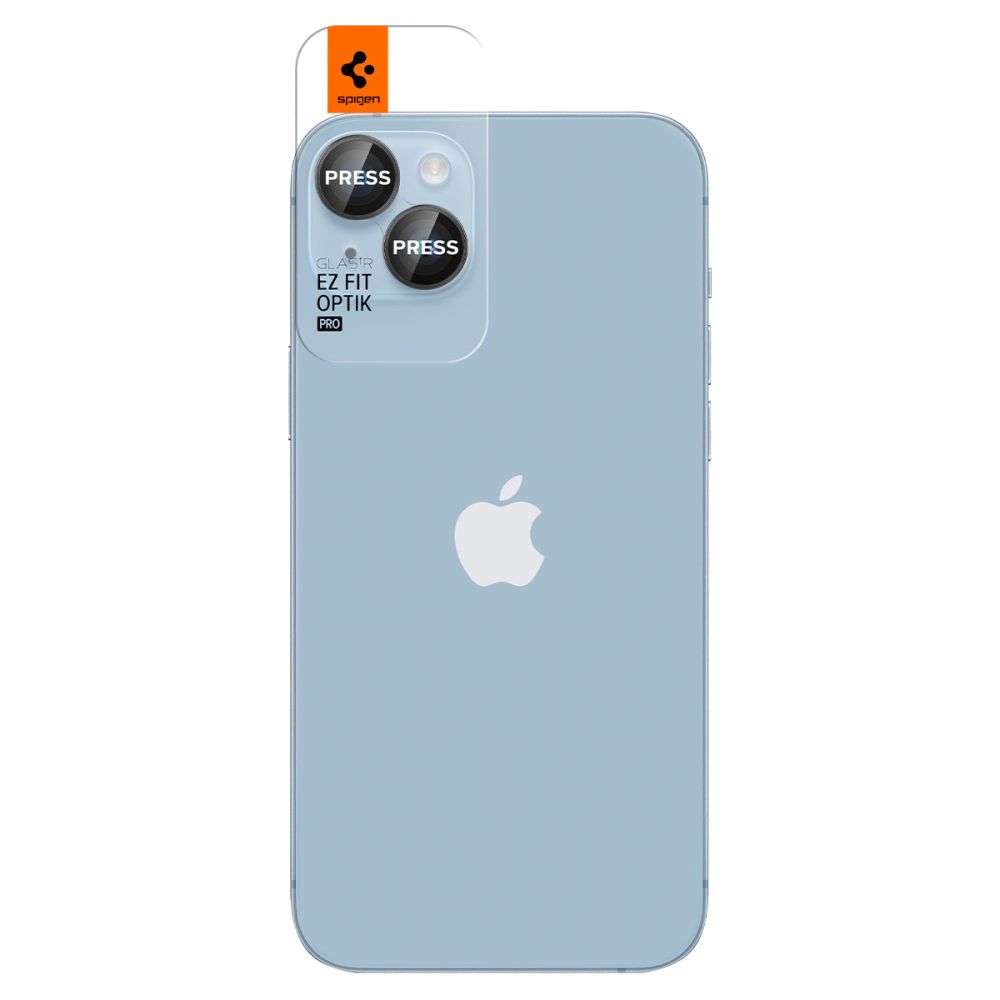 Spigen Spigen iPhone 14 / 14 Plus 2-PACK Optik.tR 