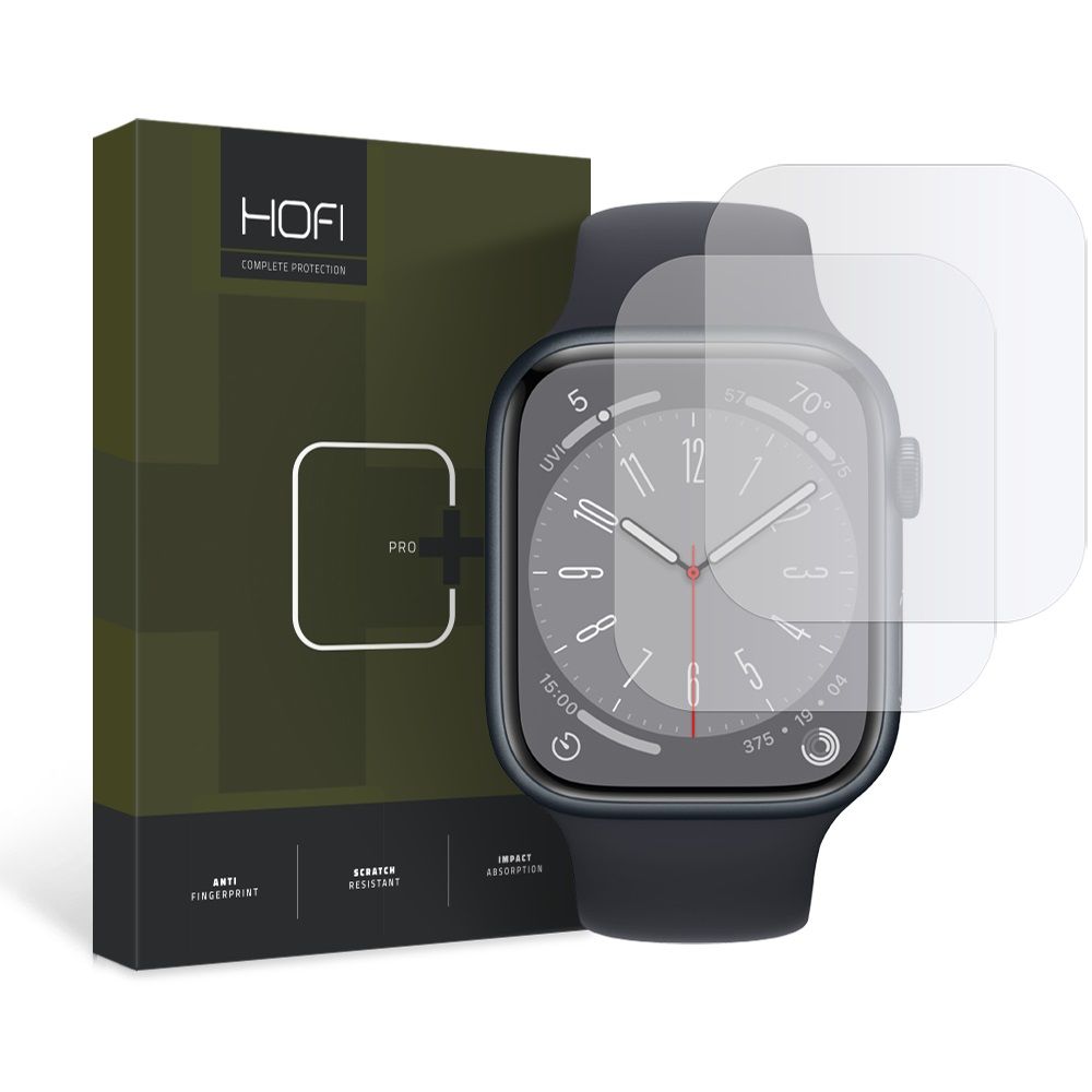 HOFI HOFI Apple Watch 40/41 mm 2-PACK Skärmskydd Hydrogel