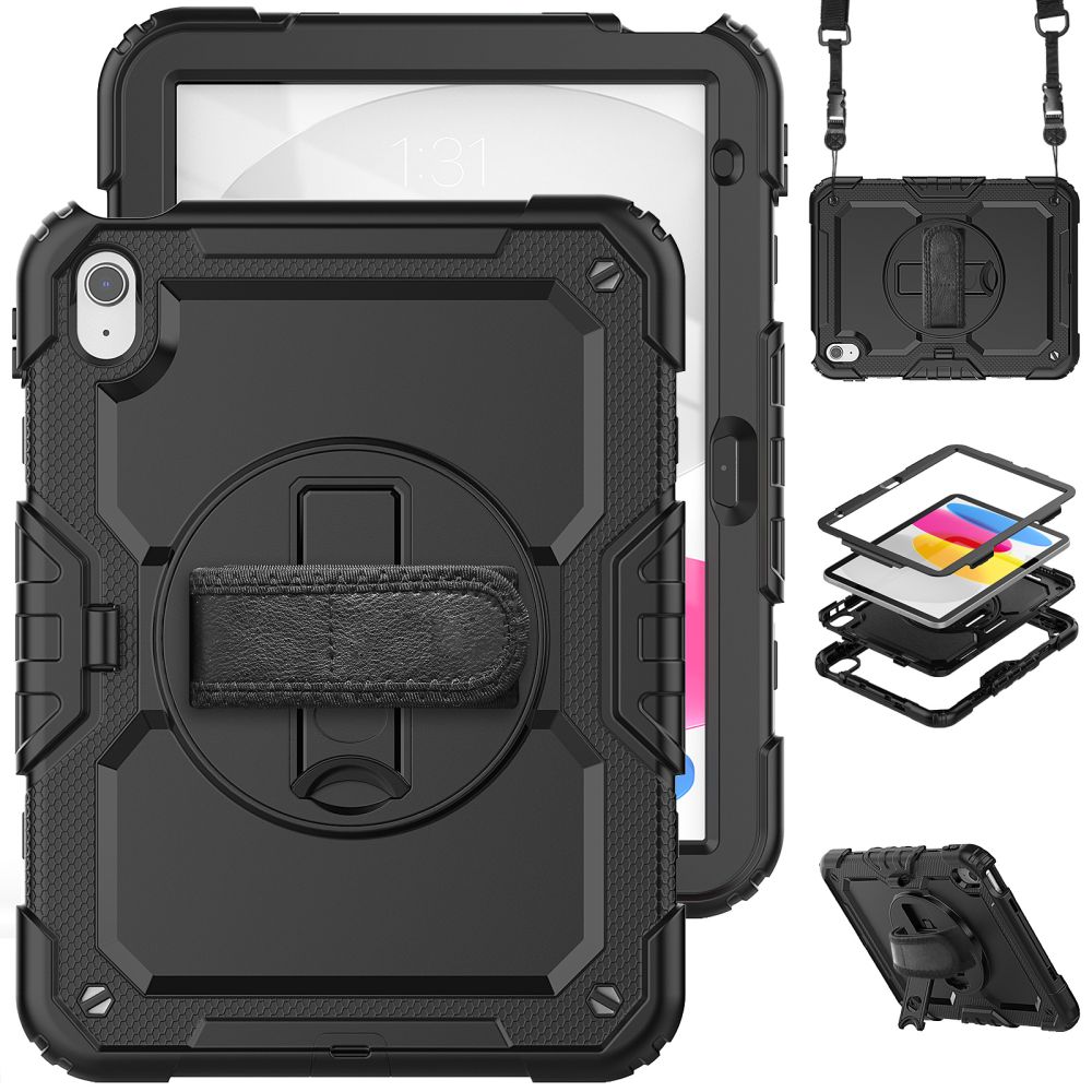 Tech-Protect Tech-Protect iPad 11 2025 / 10.9 2022 Skal 360 Solid Svart