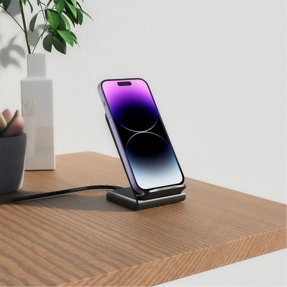 Tech-Protect Tech-Protect 15W Qi Trådlös Snabbladdare Svart