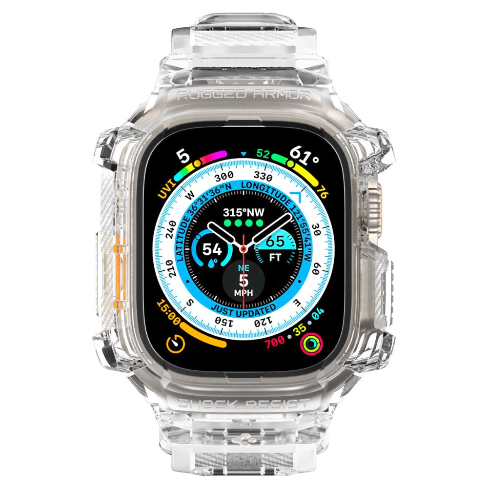 Spigen Spigen Apple Watch Ultra 49 mm Skal/Armband Rugged Armor 'Pro'