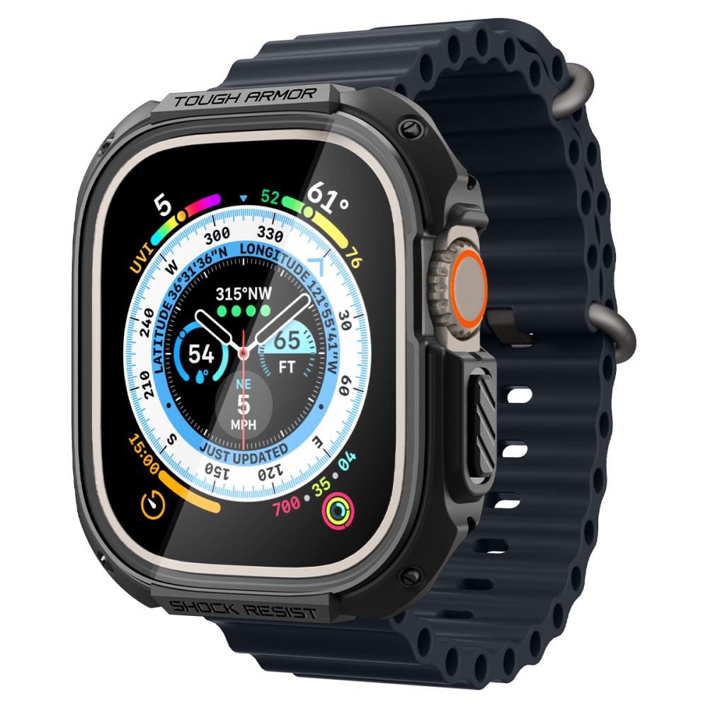 Spigen Spigen Apple Watch Ultra 49 mm Skal Tough Armor Svart