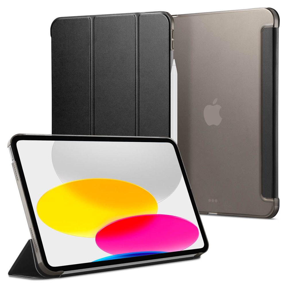 Spigen Spigen iPad 11 2025 / 10.9 2022 Fodral Smart Fold Svart