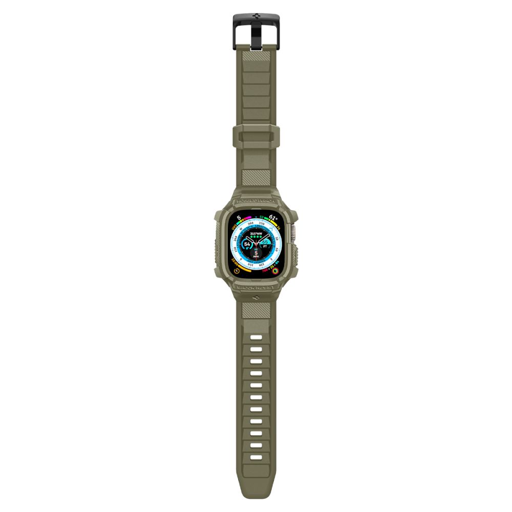 Spigen Spigen Apple Watch Ultra 49 mm Skal/Armband Rugged Armor 'Pro'