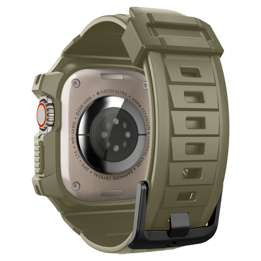 Spigen Spigen Apple Watch Ultra 49 mm Skal/Armband Rugged Armor 'Pro'