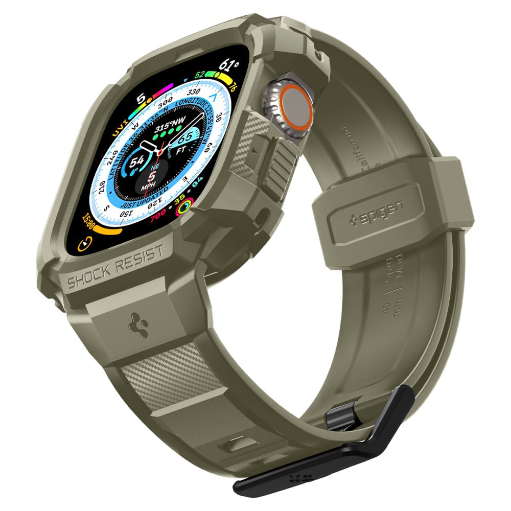 Spigen Spigen Apple Watch Ultra 49 mm Skal/Armband Rugged Armor 'Pro'