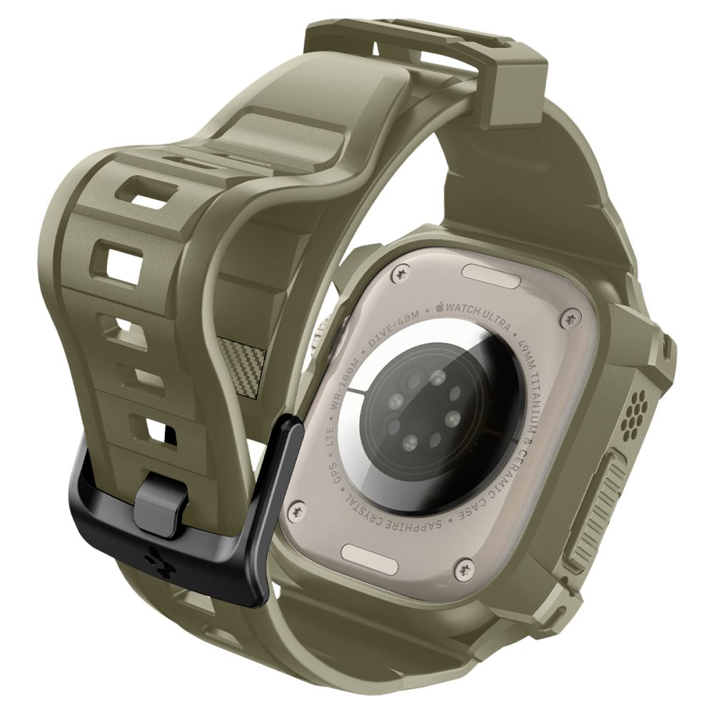 Spigen Spigen Apple Watch Ultra 49 mm Skal/Armband Rugged Armor 'Pro'