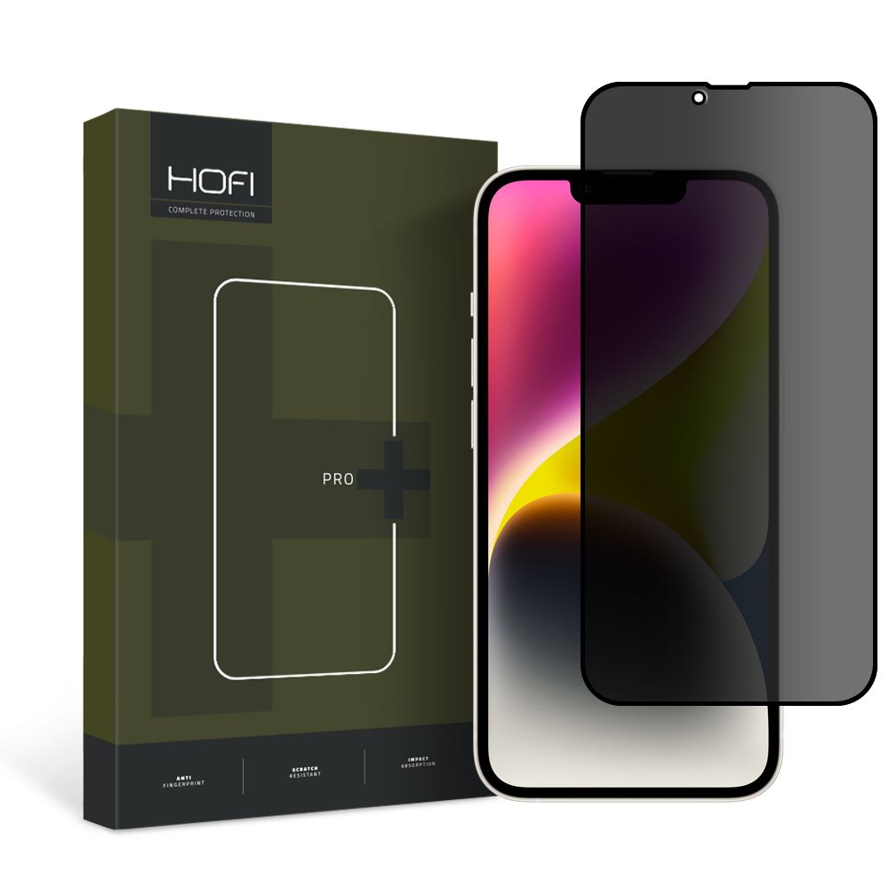 HOFI HOFI iPhone 13 Pro Max / 14 Plus Skärmskydd Anti Spy Pro+ Privacy