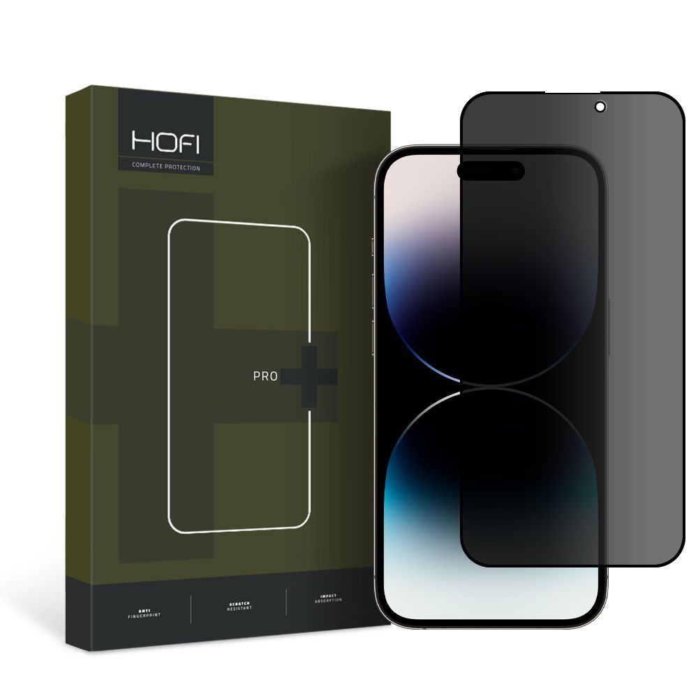 HOFI HOFI iPhone 14 Pro Max Skärmskydd Anti Spy Pro+ Privacy