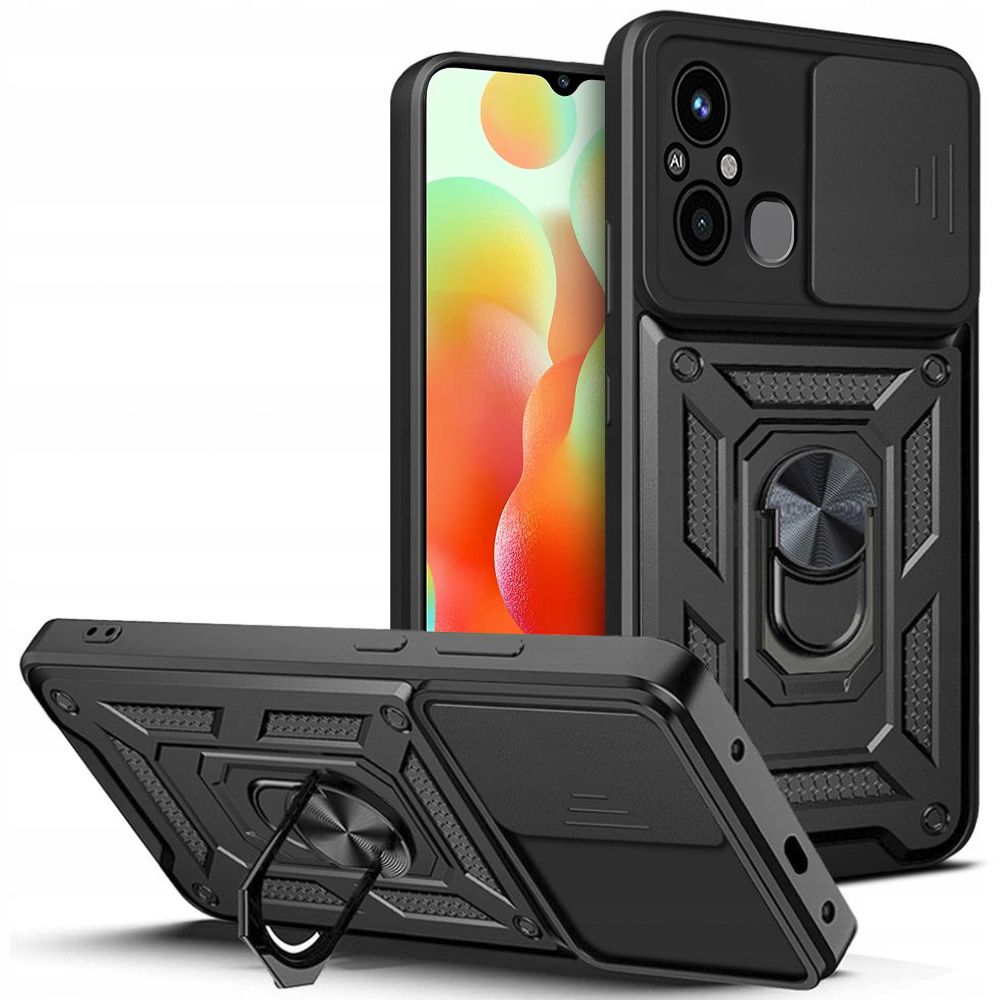 Tech-Protect Tech-Protect Xiaomi Redmi 12C Skal CamShield Pro Svart
