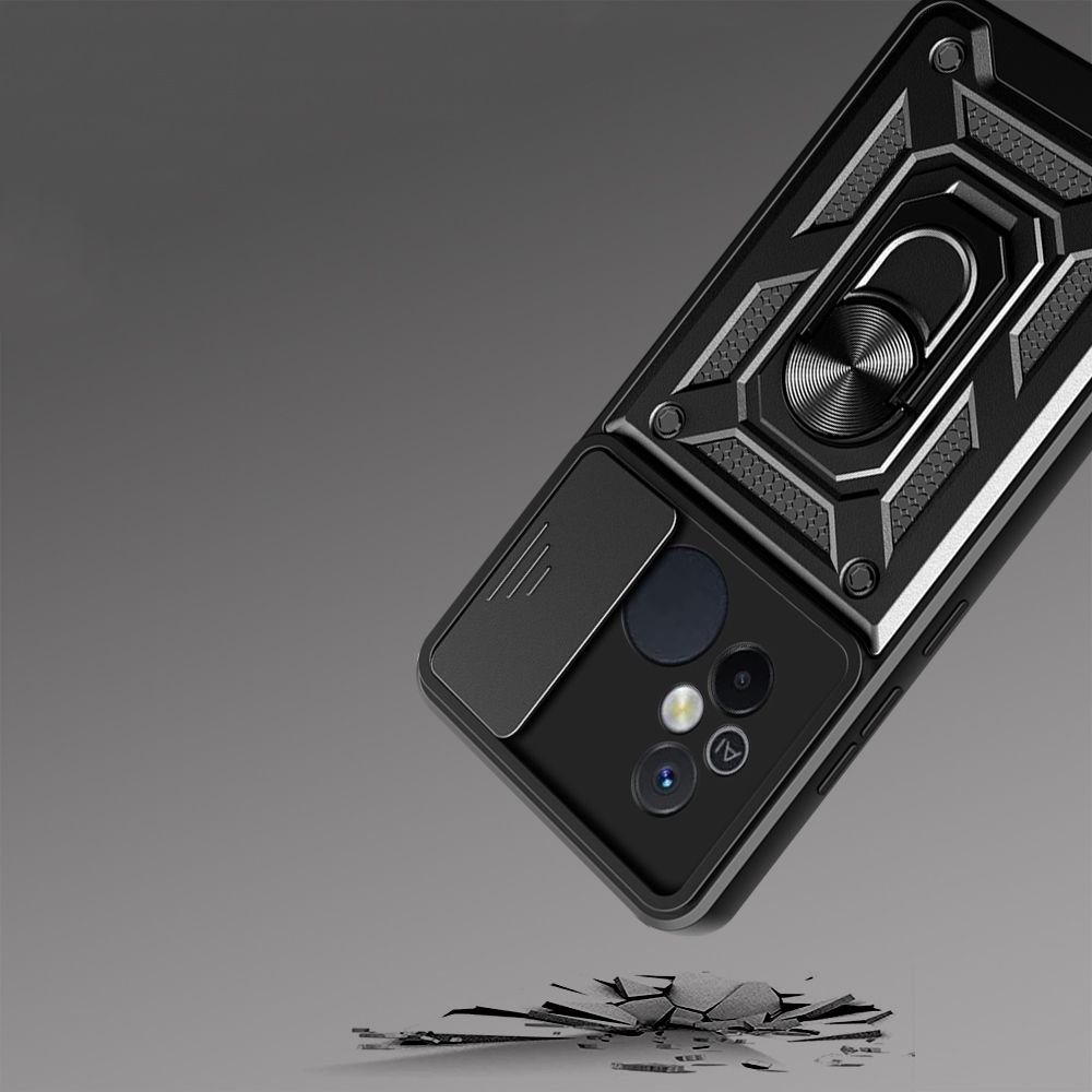 Tech-Protect Tech-Protect Xiaomi Redmi 12C Skal CamShield Pro Svart