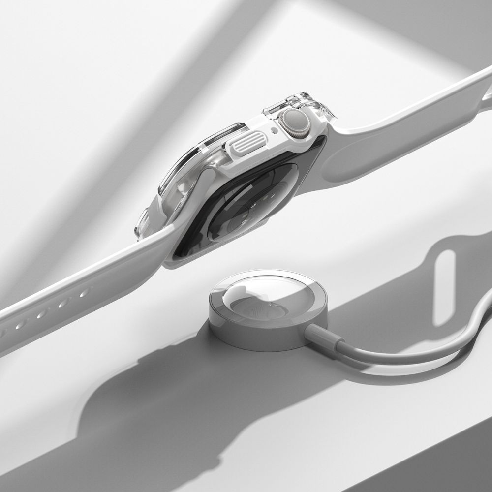 Ringke Ringke Apple Watch 44/45 mm Skal Fusion Bumper Vit