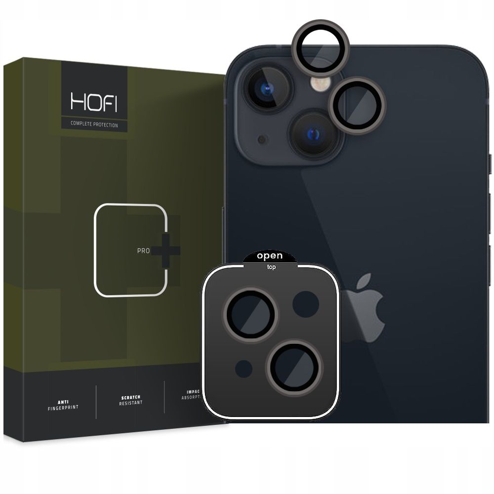 HOFI HOFI iPhone 15 / 15 Plus Linsskydd CamRing Pro+ Svart