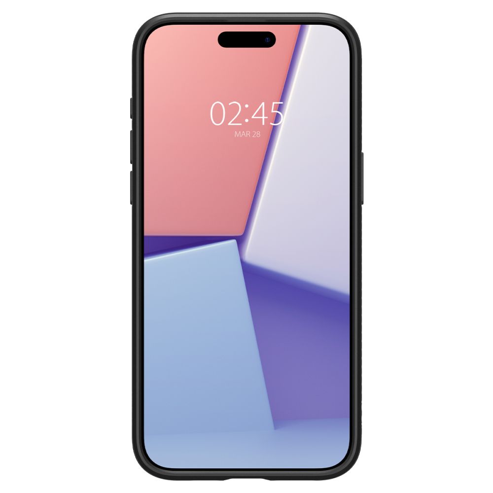 Spigen Spigen iPhone 15 Pro Skal Liquid Air Matt Svart