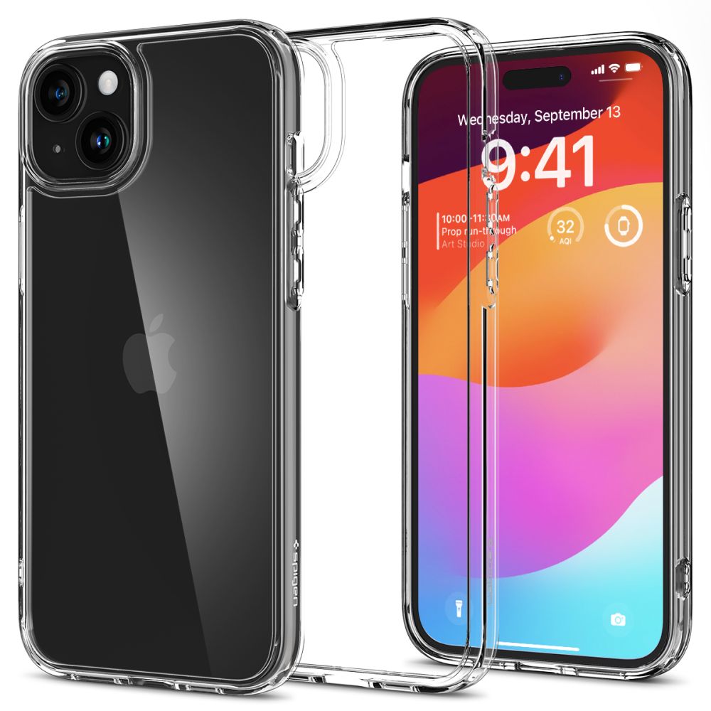 Spigen Spigen iPhone 15 Skal Ultra Hybrid Transparent