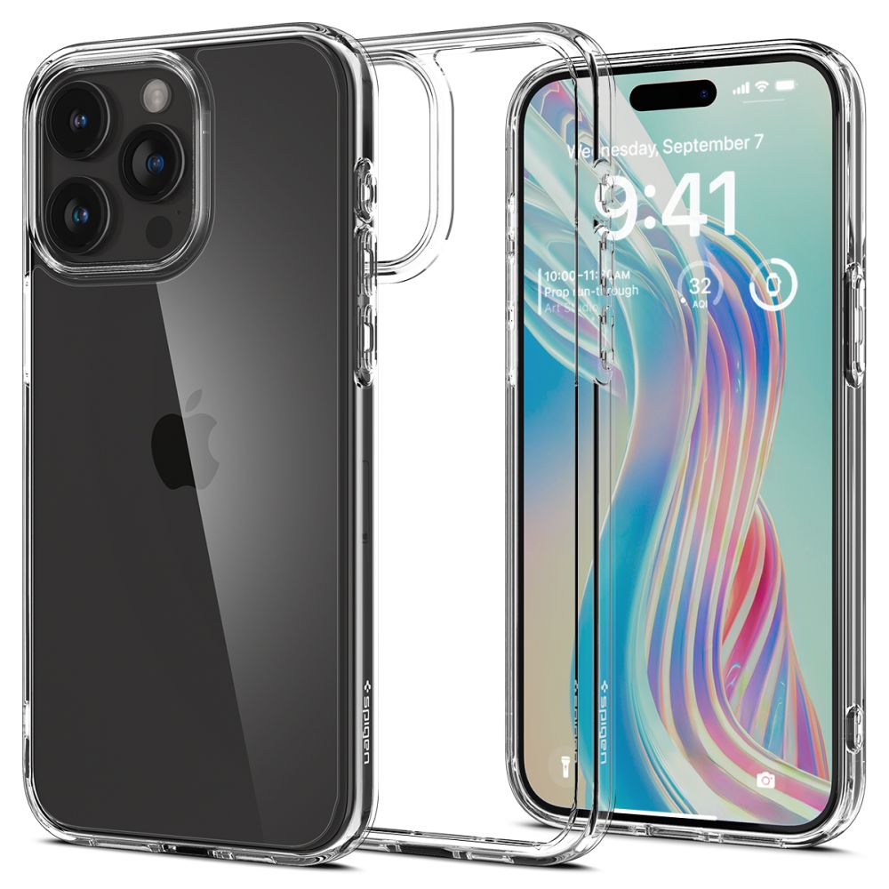 Spigen Spigen iPhone 15 Pro Max Skal Ultra Hybrid Transparent