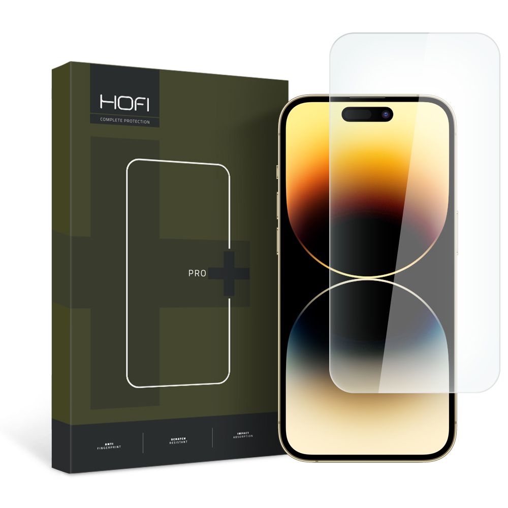 HOFI HOFI iPhone 15 Skärmskydd Pro+ Härdat Glas Transparent