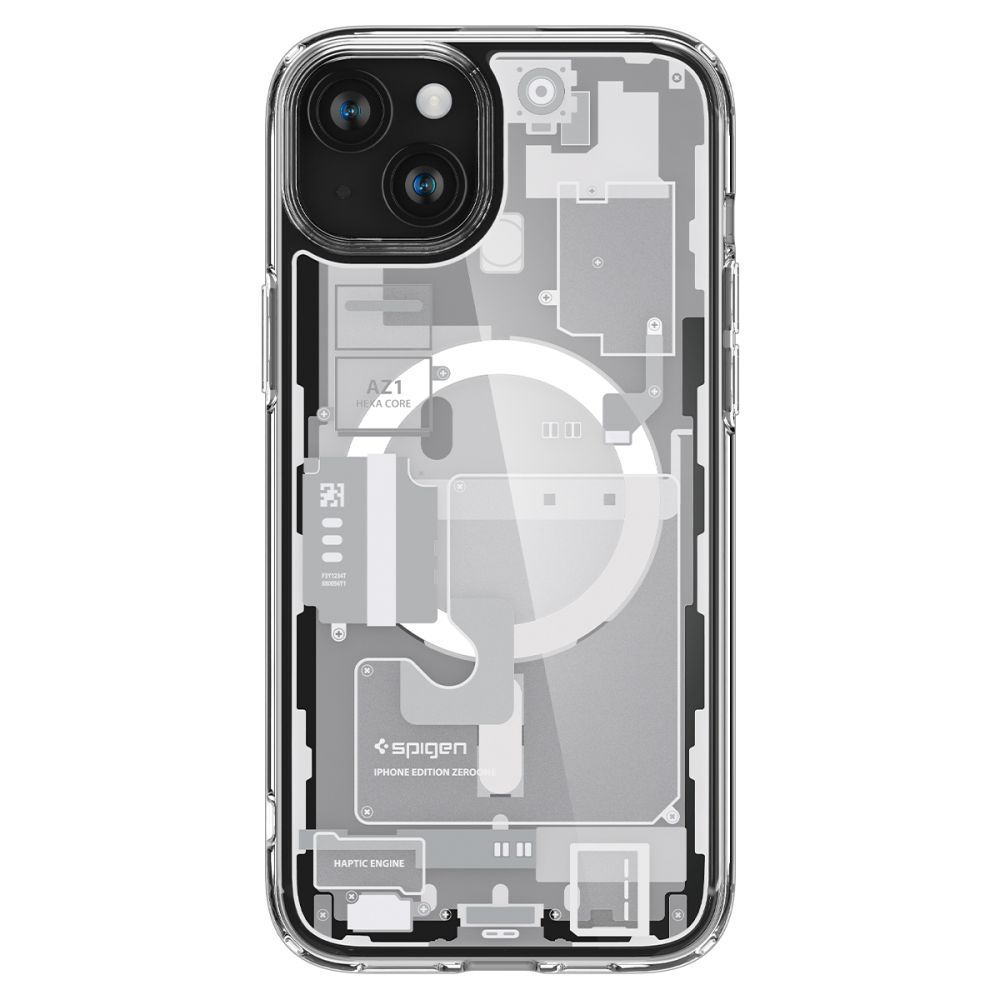 Spigen Spigen iPhone 15 Plus Skal MagSafe Ultra Hybrid Zero One White