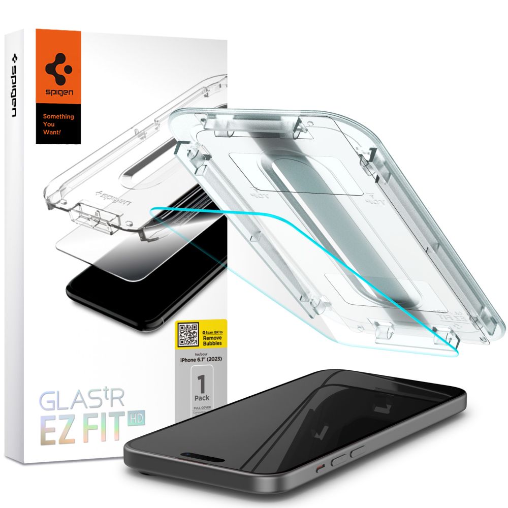Spigen Spigen iPhone 16/15 GLAS.tR 